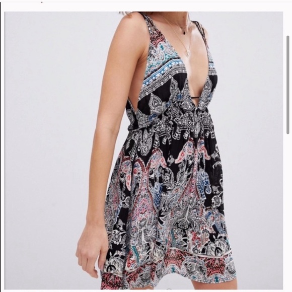 Free People Strappy Mini Dress - Picture 3 of 5